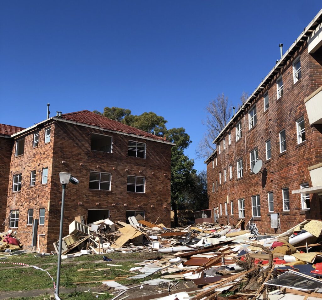 Arnciffe action for public housing nsw 